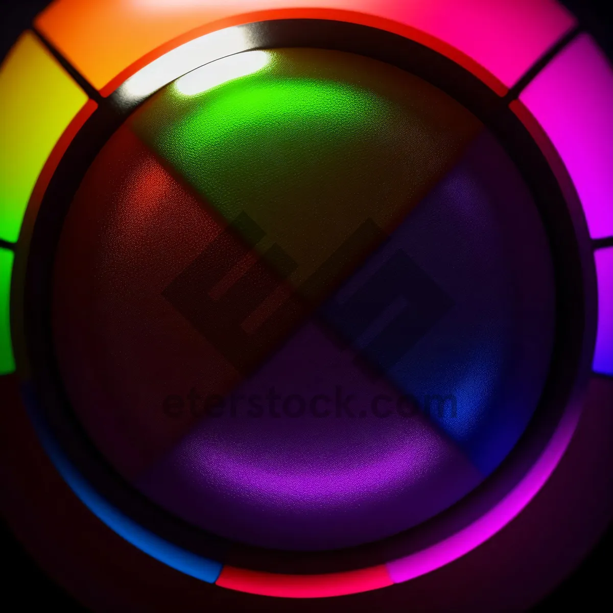 Picture of Shiny Glass Button Set - Bright, Reflective Web Icons