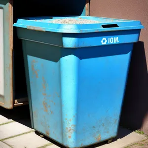 Recycle Box: Ashcan Bin, Garbage Container