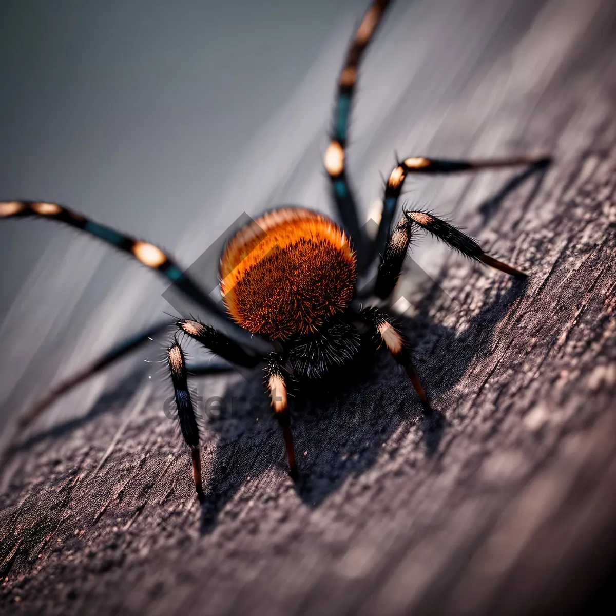 Picture of Close-up shot of an arachnid insect