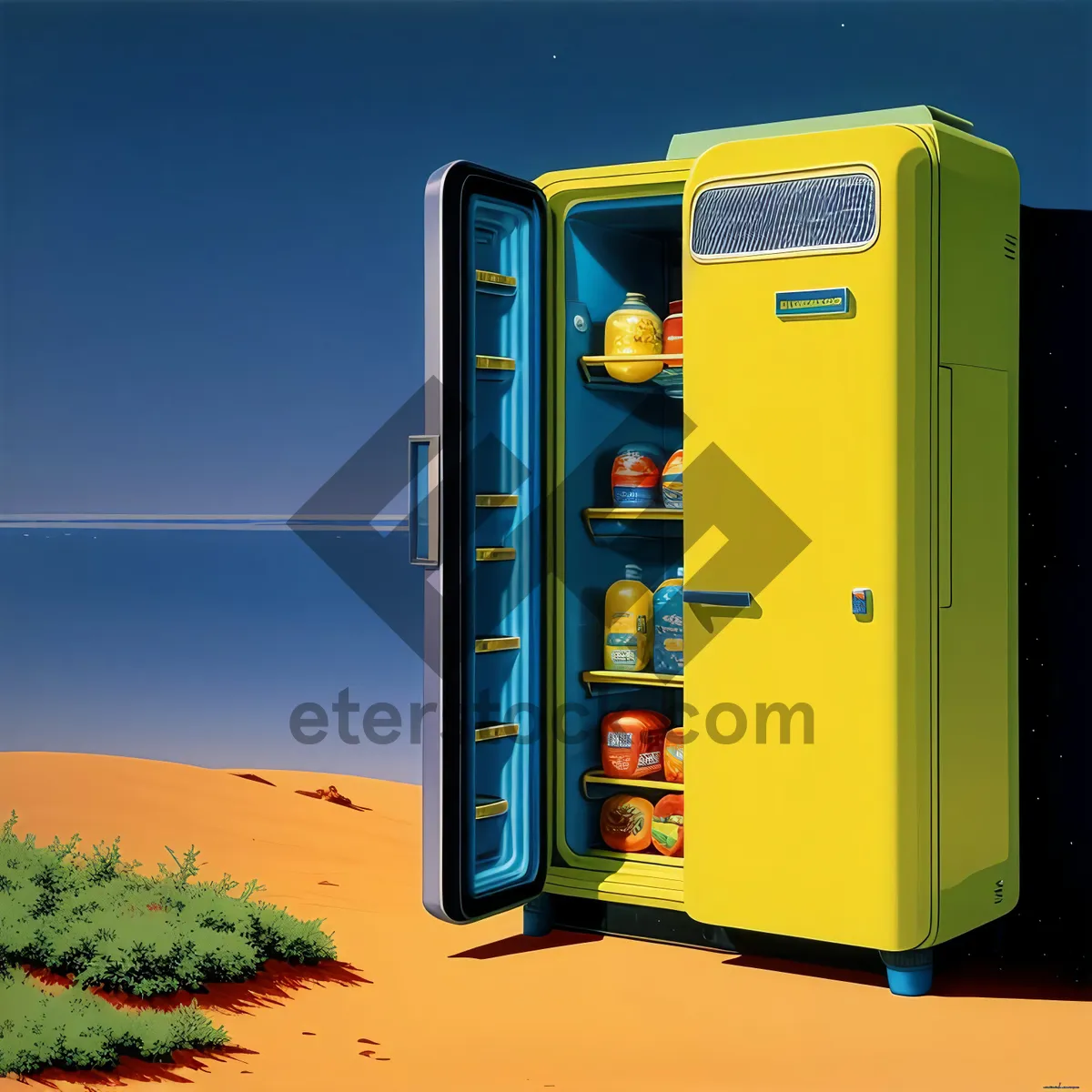 Picture of High-Tech Data Vending Machine: Business Security Solution