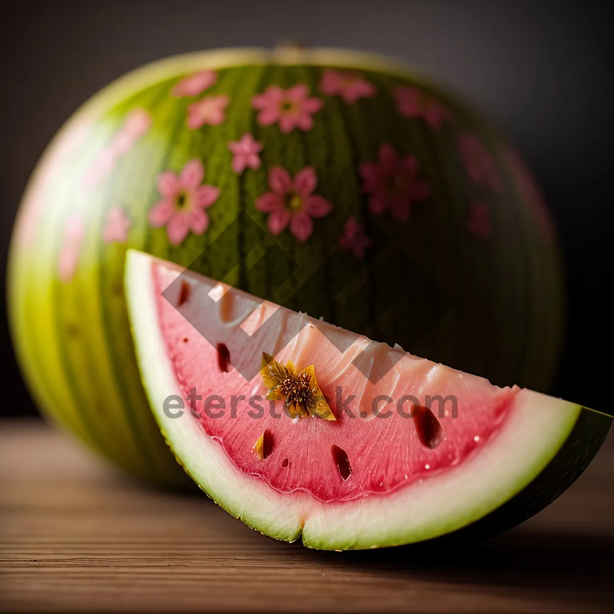 Picture of Watermelon Slice - Refreshing and Juicy Summer Fruit Snack