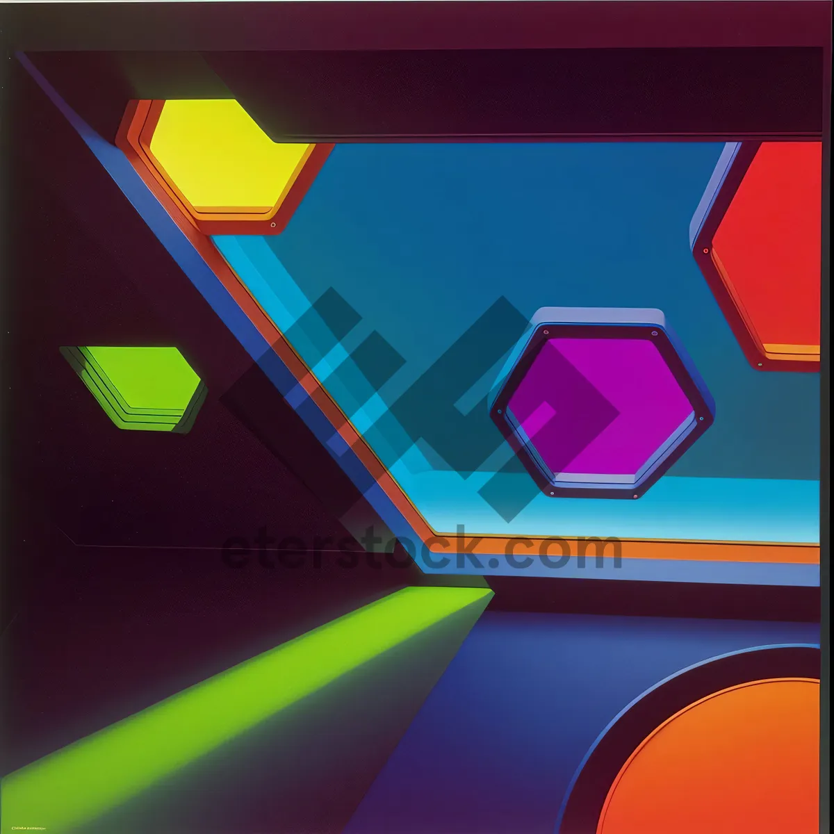 Picture of Bright and Shiny Stationery Button Set