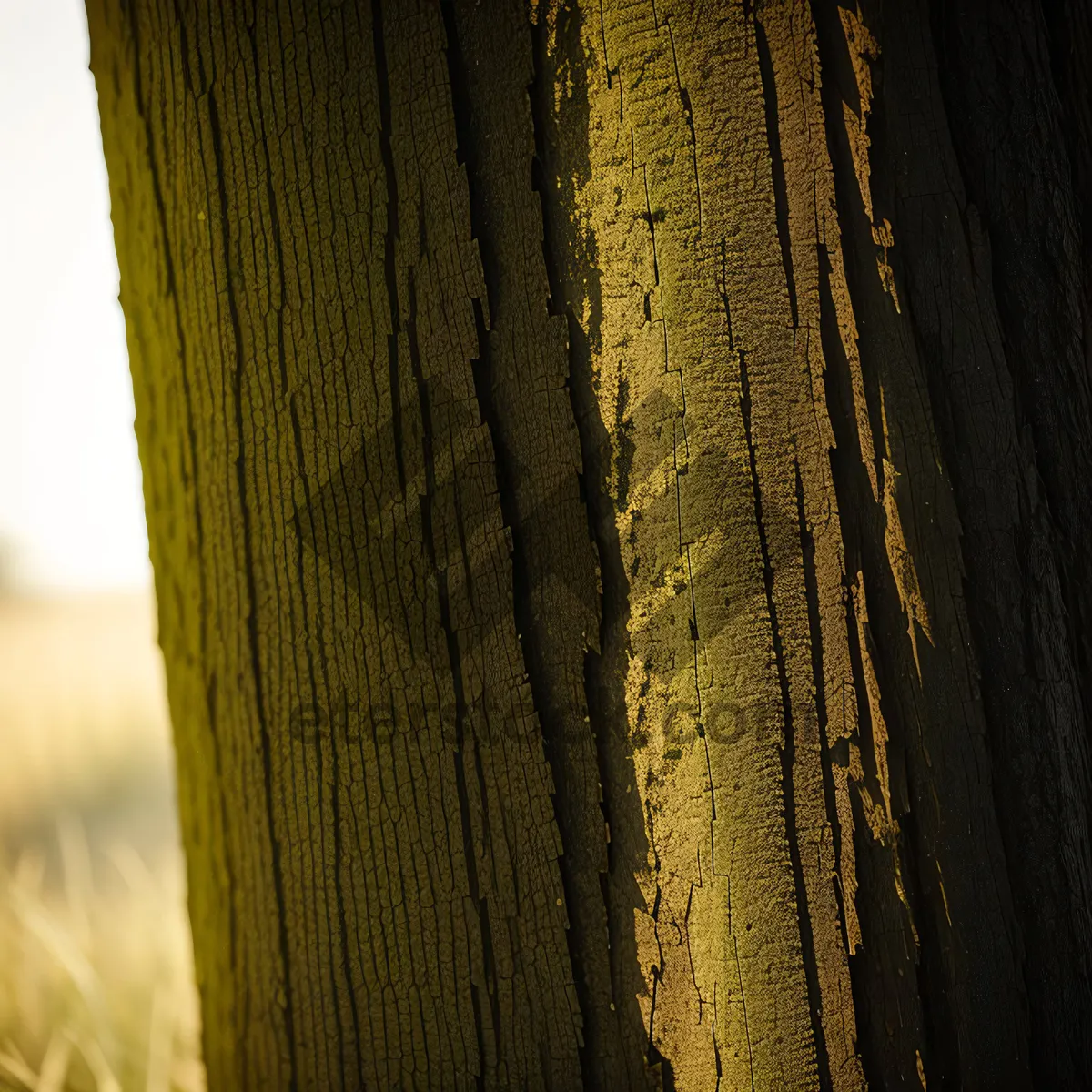 Picture of Rustic Bark Texture on Tree Trunk