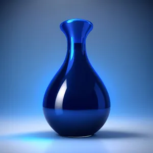 Chemical Experiment in Glass Beaker