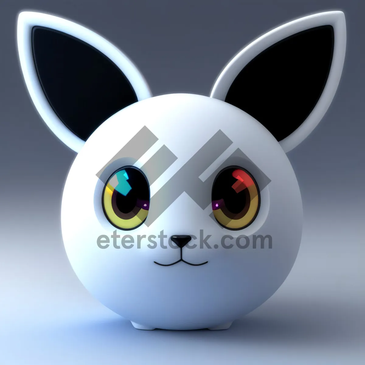 Picture of Cute Bunny Cartoon Icon for Forum Sign