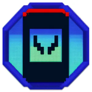 3D Digital Clock Home Symbol Design