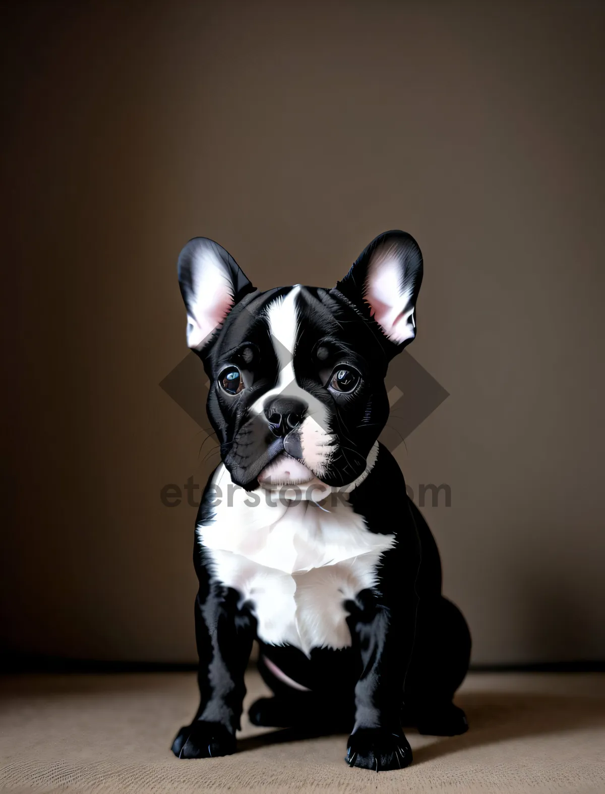 Picture of Adorable Terrier Puppy - Purebred Canine Pet