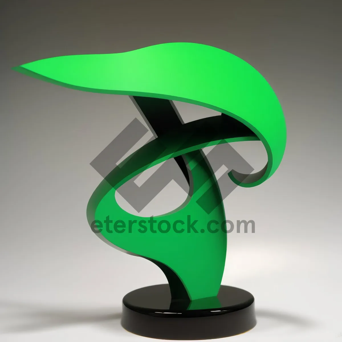 Picture of 3D business sign icon symbol