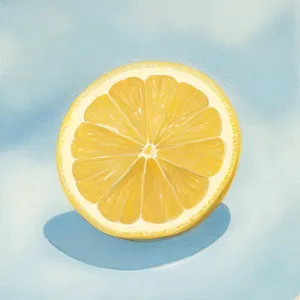 Refreshing Citrus Slice: Fresh, Juicy, Vitamin-Rich, Tart Delight