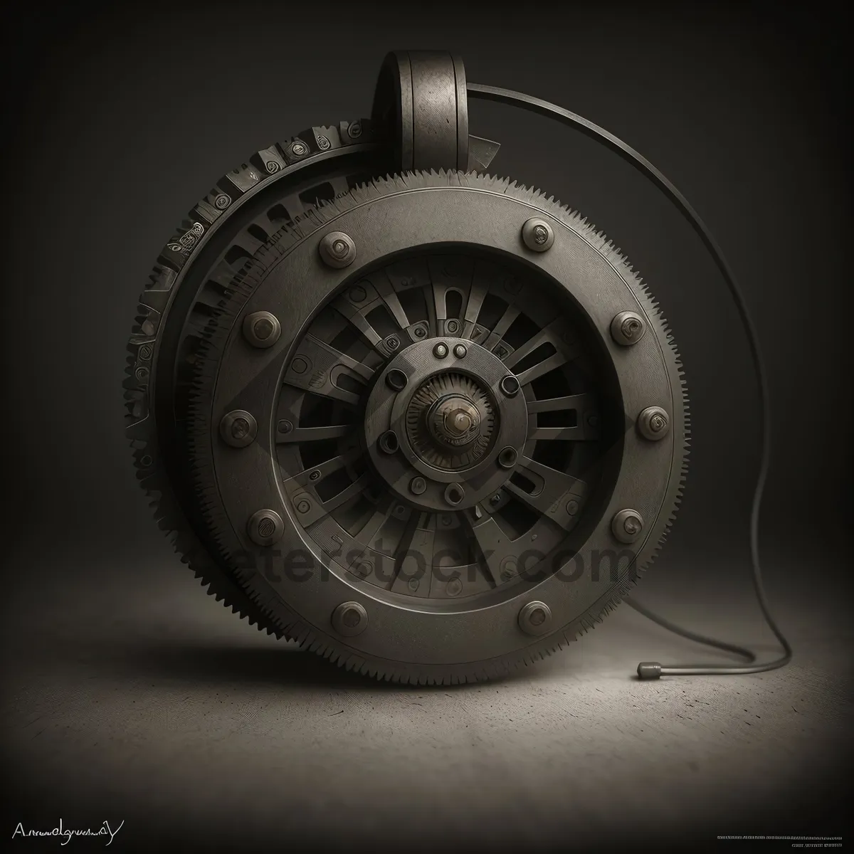 Picture of Mechanical Gear Clutch - Innovative Clock Mechanism for Enhanced Security