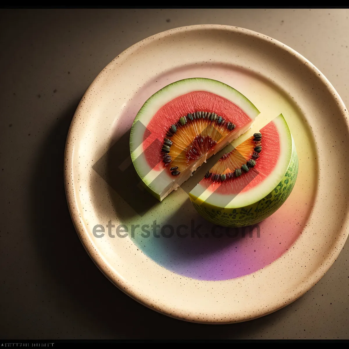 Picture of Juicy Watermelon Slice - Refreshing and Nutritious Fruit Snack