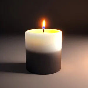 Glowing Flames: A Serene Candlelight for Relaxation