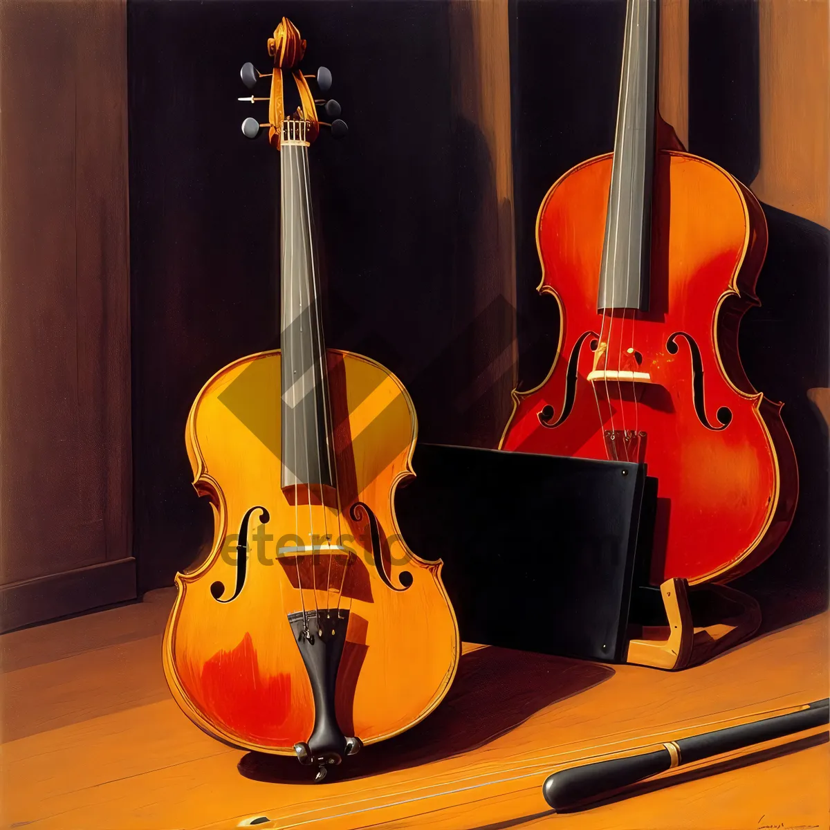 Picture of Melodic Strings: A Symphony of Musical Instruments