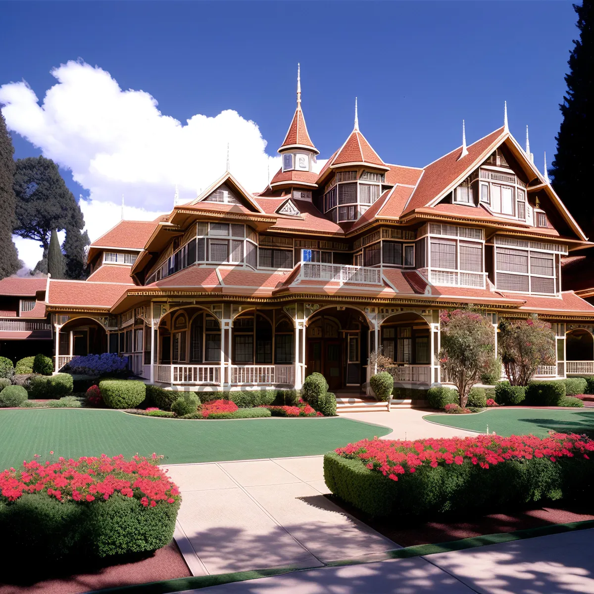 Picture of Luxury Villa with Majestic Rooftop in Residential Estate