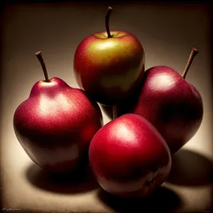 Juicy Red Apple: Fresh, Delicious, and Nutritious!
