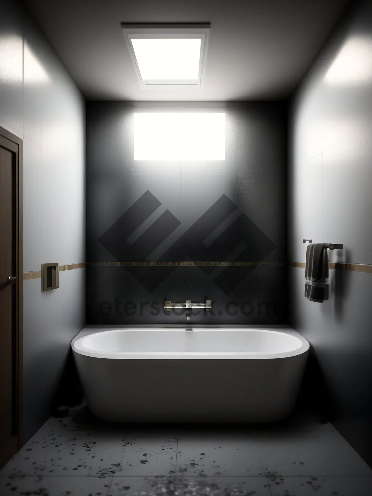 Picture of Modern Luxury Bathroom with Clean Design