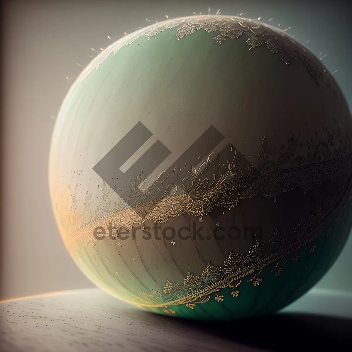 Picture of 3D Globe Earth Ball in Bowl