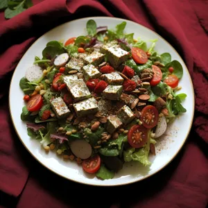 Grilled Steak with Asparagus and Pepper Sauce