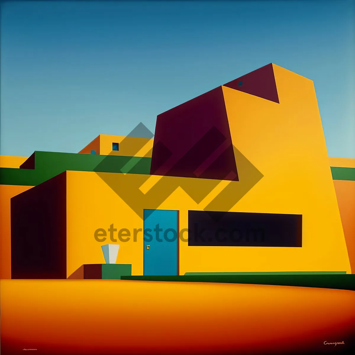 Picture of 3D Export Symbol Shape Sign