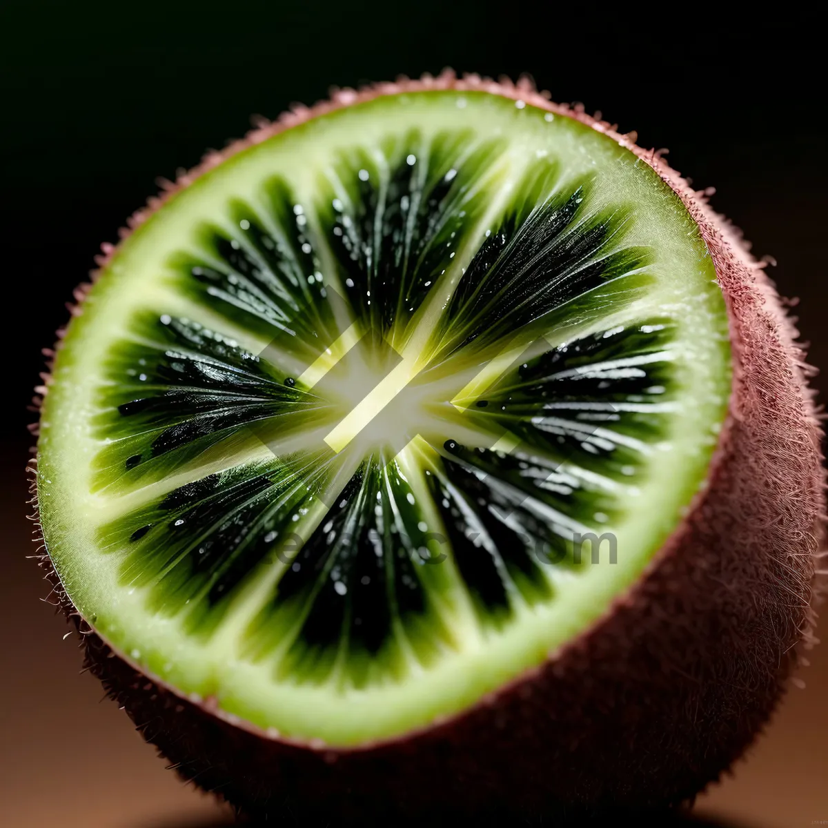 Picture of Freshly Sliced Kiwi: Juicy and Healthy Tropical Fruit