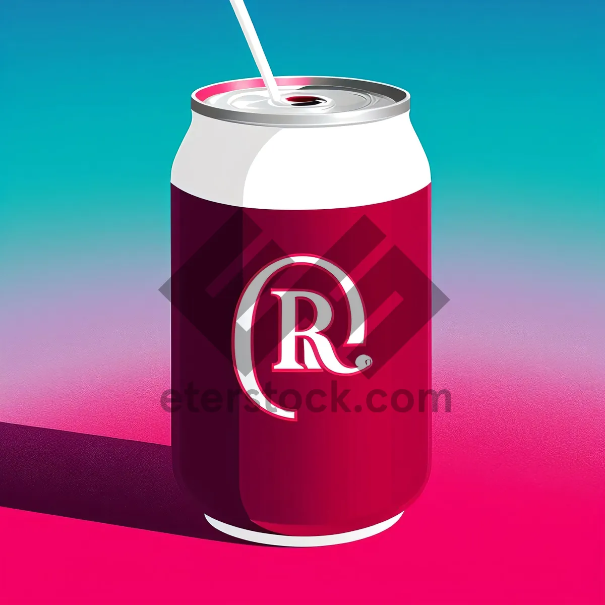 Picture of Refreshing Beverage Can for Thirsty Consumers