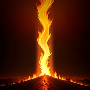 Fiery Inferno: A Blaze of Heat and Danger