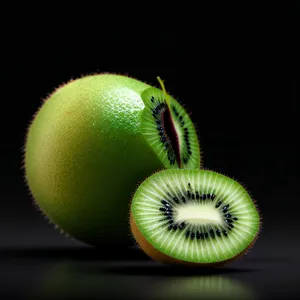 Refreshing Kiwi Fruit - Juicy and Nutritious Slice