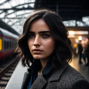 Happy Executive Lady with Attractive Smile in Professional Office