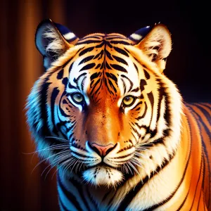 Striped Predator in the Jungle: Tiger Cat