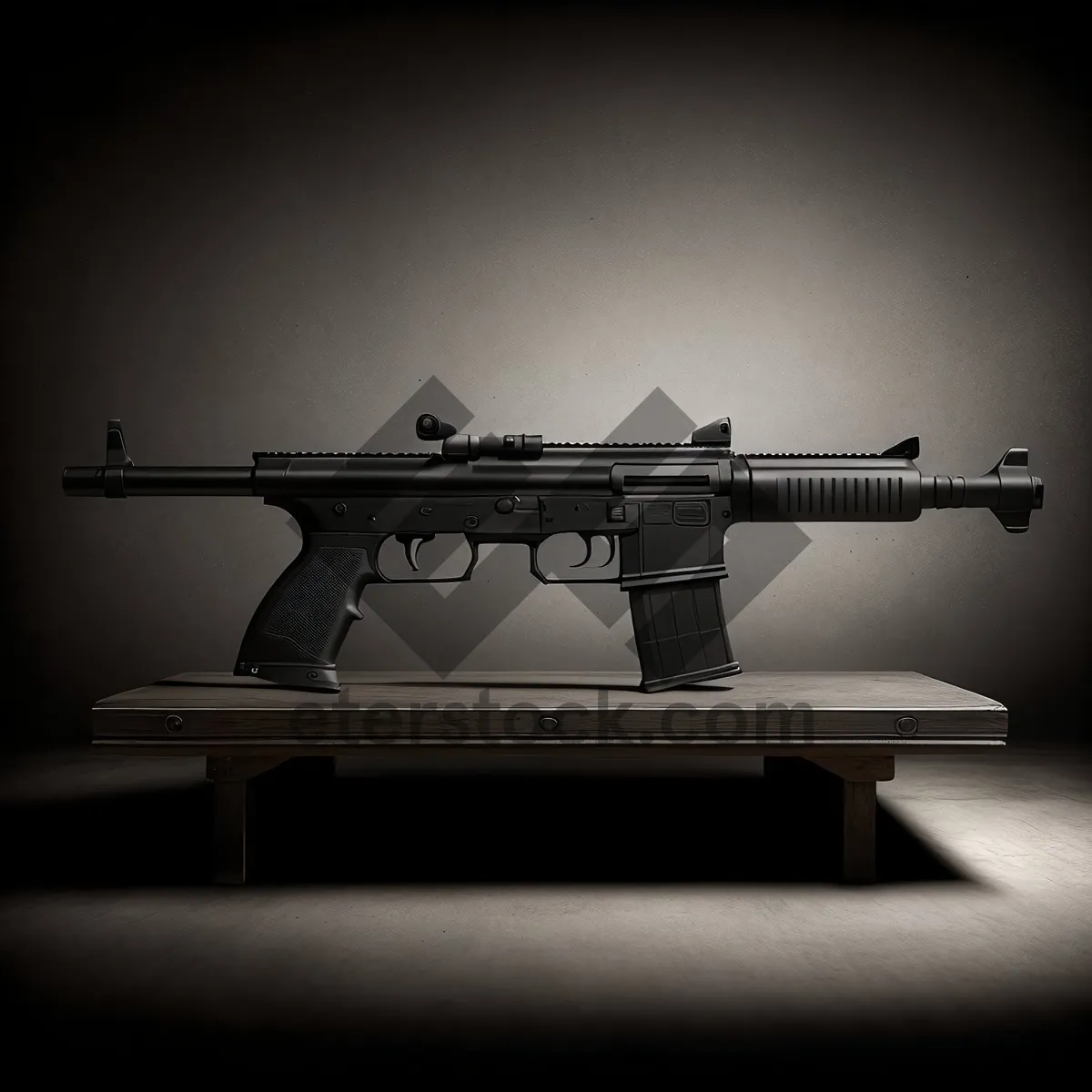 Picture of Desert War Machine: Automatic Assault Rifle