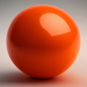 Shiny Round Hen Icon with Glass Reflection