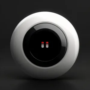 Modern Shiny Black Button Set