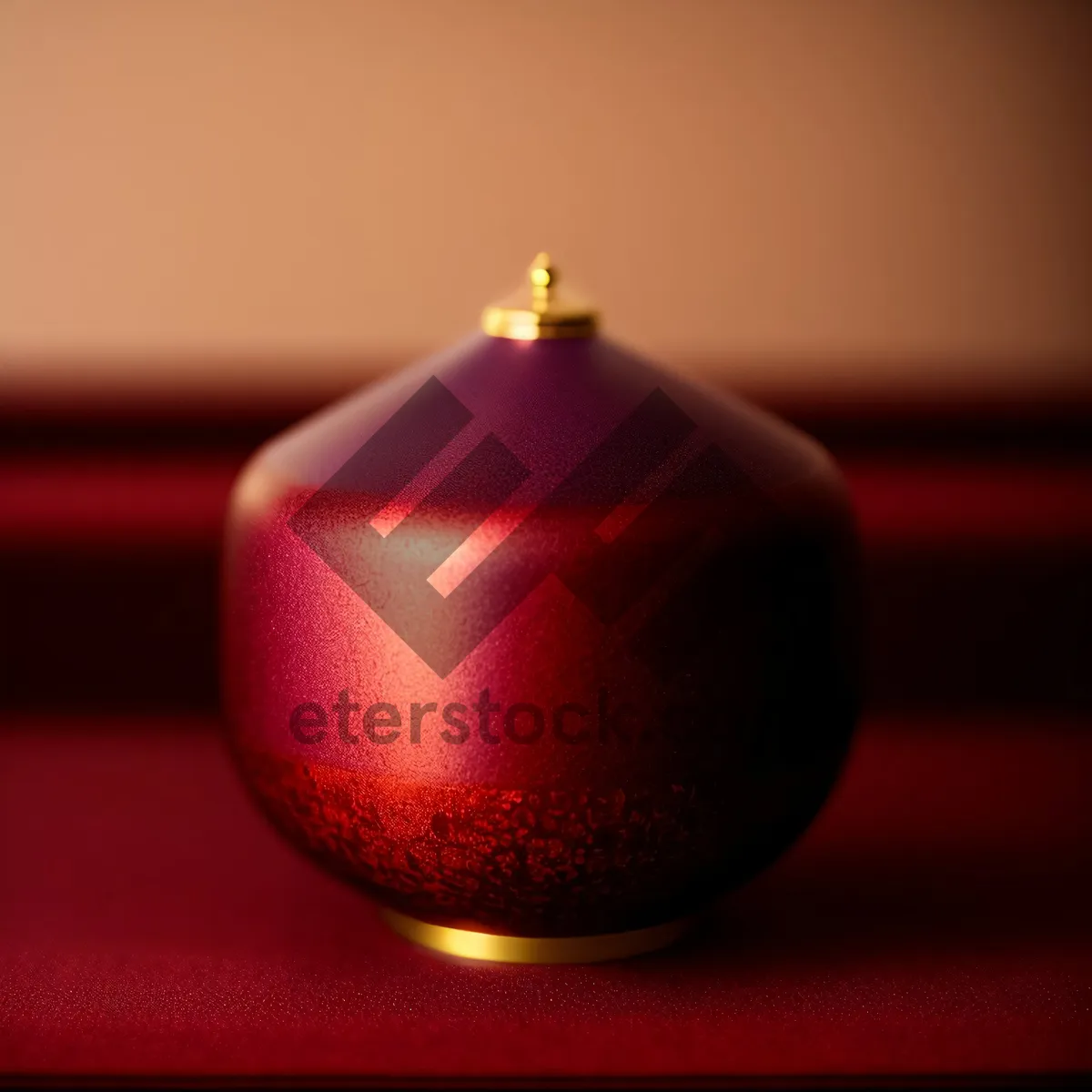 Picture of Festive Winter Candle Ball in Glass