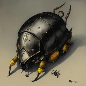 Protective Beetle Helmet for Safe Riding