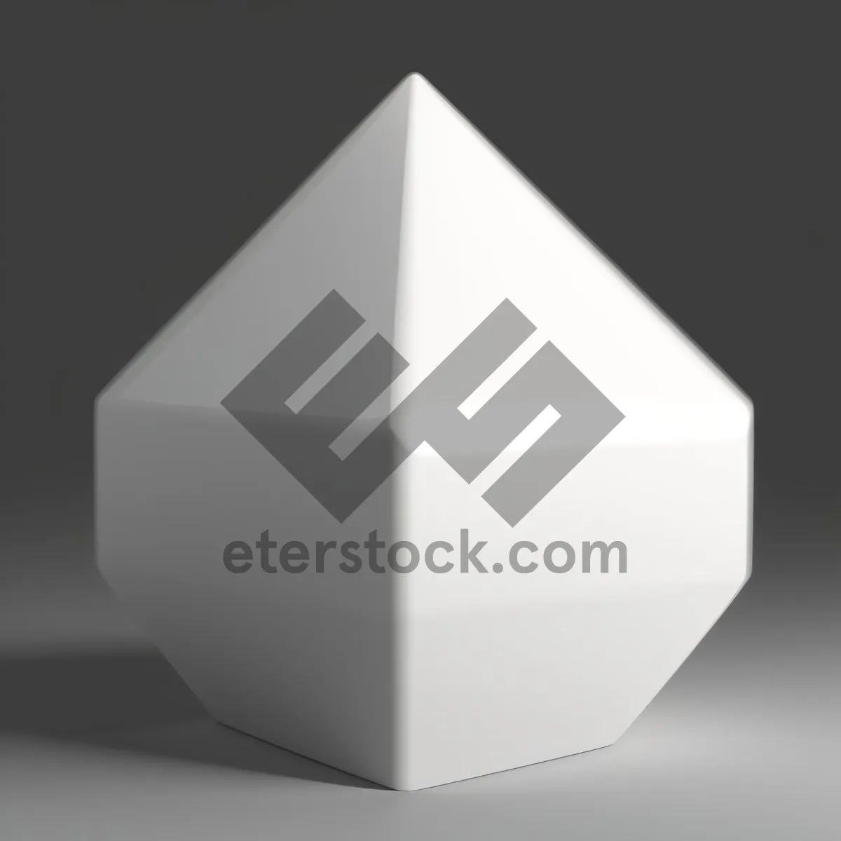 Picture of Blank Glass Gift Box: 3D Render of an Empty Packaging Container