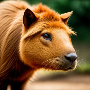 Majestic Lion King in the African Wilderness