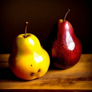 Ripe and Juicy Yellow Pear – Fresh and Healthy Snack