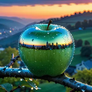 Fresh and Juicy Apple for Healthy Eating