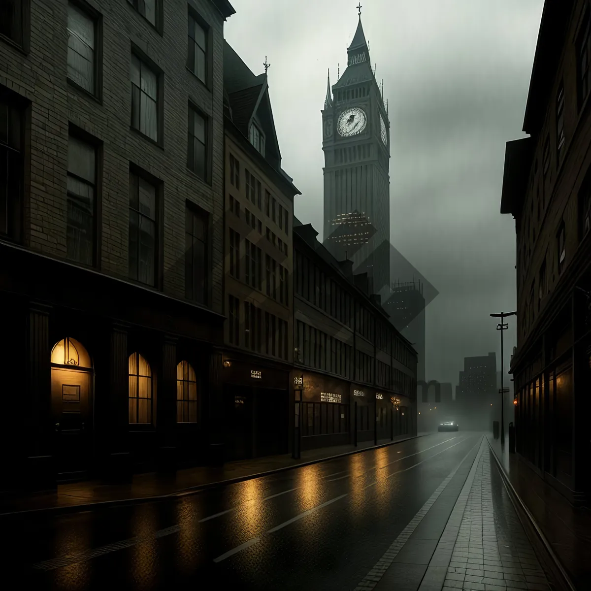 Picture of Architectural Marvels: Historic University Cathedral Tower in England