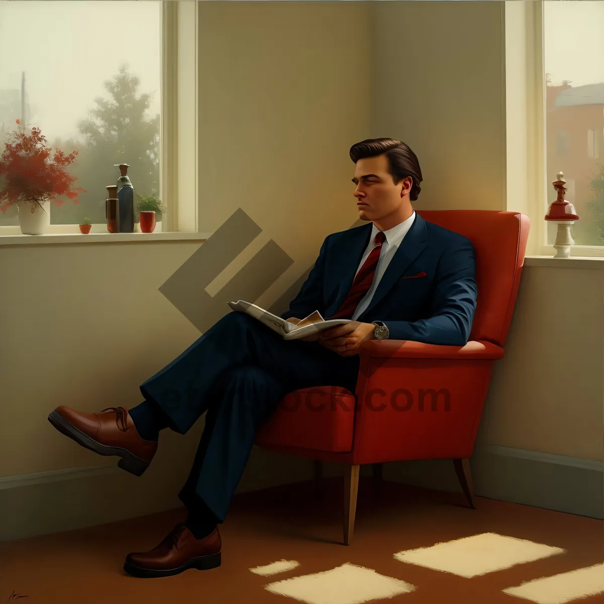 Picture of Successful business team working together in office meeting