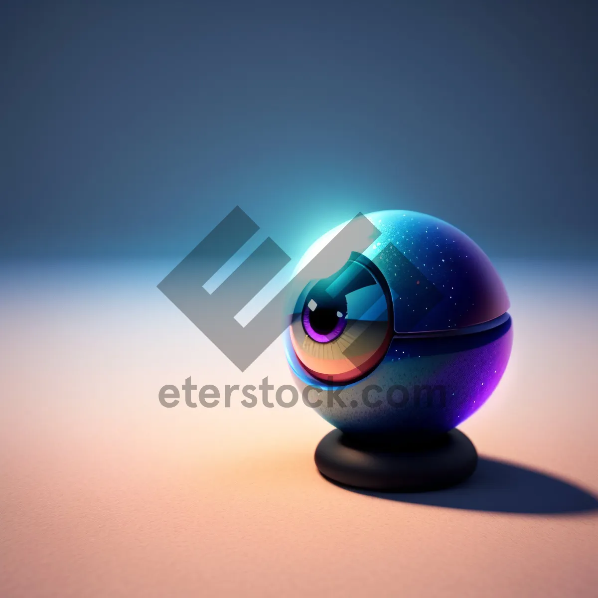 Picture of 3D Sphere Symbol - Fun Game Render
