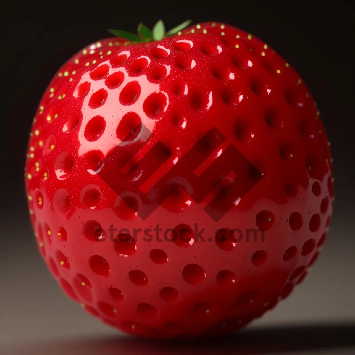 Picture of Juicy Golf Ball-Sized Strawberries: Fresh and Delicious!