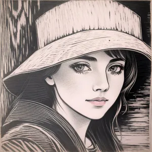 Sultry Brunette Fashion Portrait with Alluring Eyes