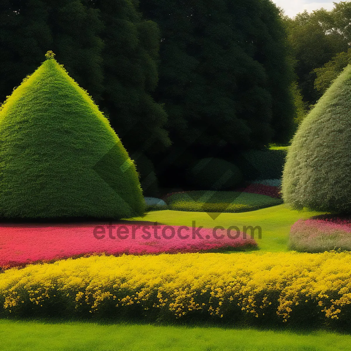 Picture of Sunny Golf Course on Hilltop Meadow.