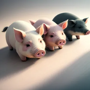 Piggy Bank Savings - Wealth in Pink!
