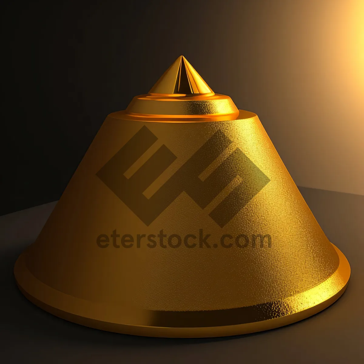 Picture of Mystical Cone Lampshade with Sorcerer Shadow