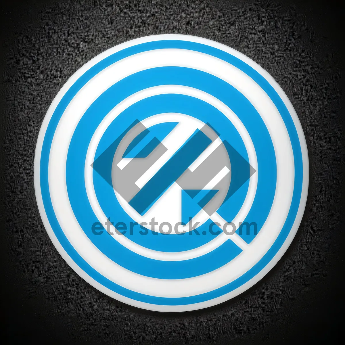 Picture of Shiny Glass Circle Button Icon