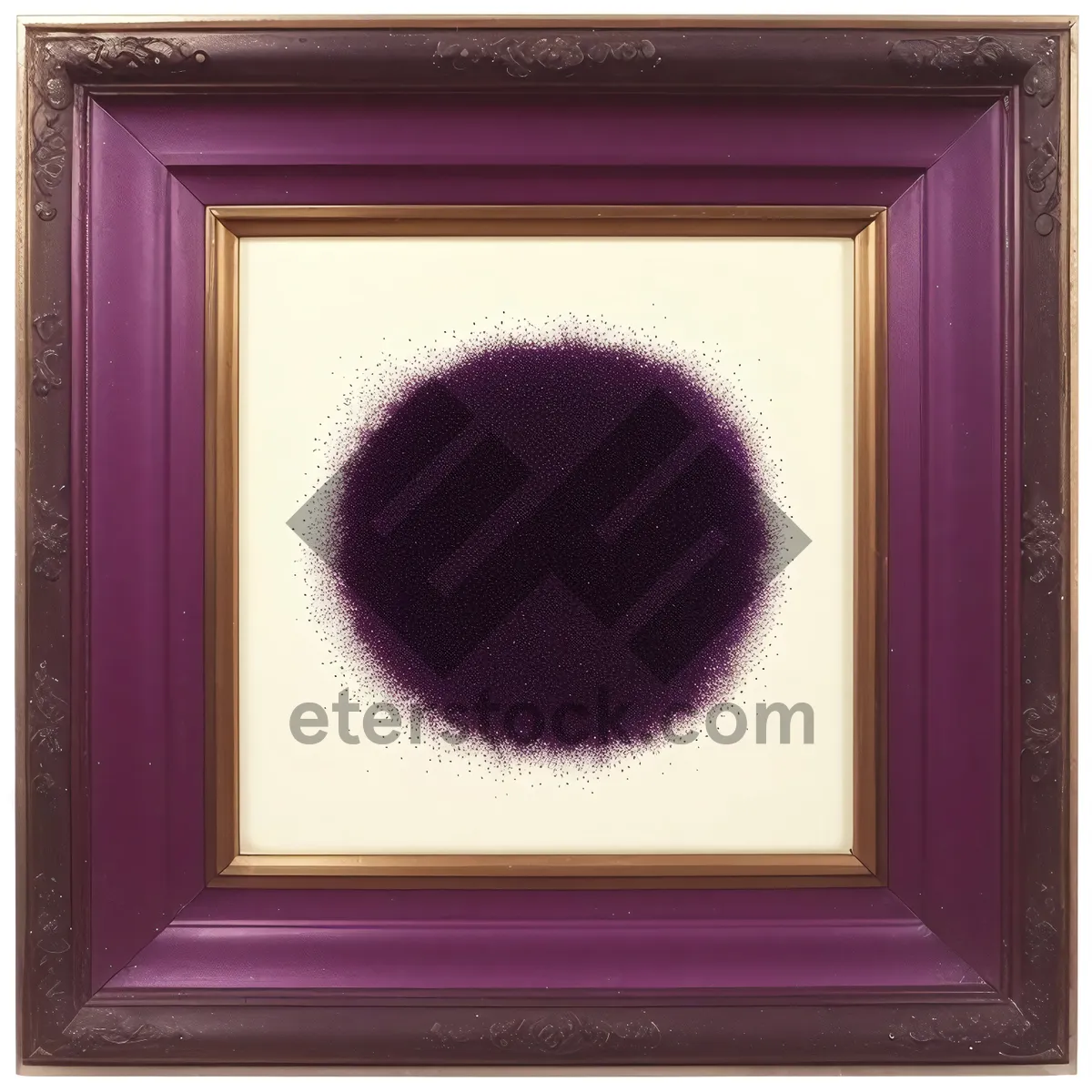 Picture of Vintage Grunge Wooden Frame with Empty Space