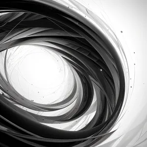 White Wave: Futuristic Digital Art with Smooth Motion