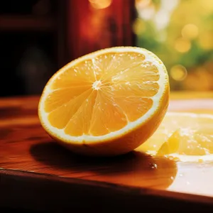 Fresh Citrus Breakfast Juice Slice Refreshment